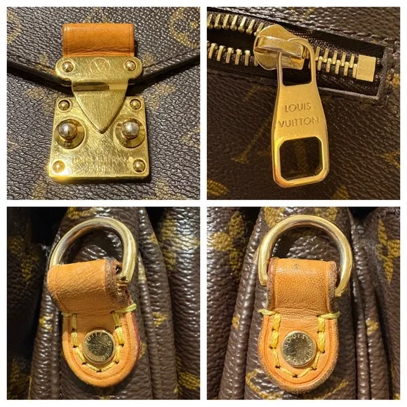 LOUIS VUITTON MONOGRAM POCHETTE METIS SATCHEL CROSSBODY BAG - Picture 12 of 13